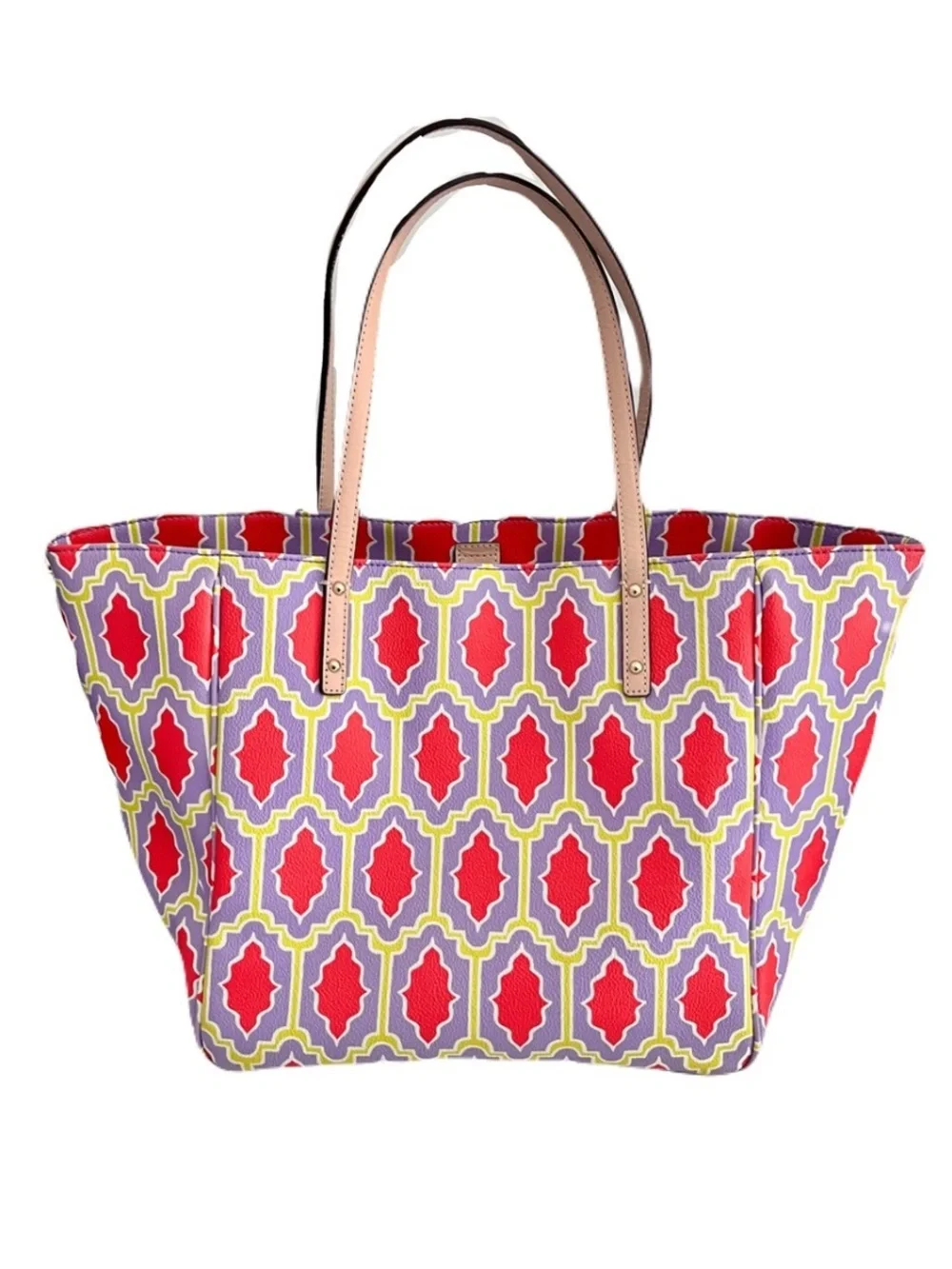 Kate Spade Multicolor ‘Michelle Cabana Tile’ Adjustable Tote Bag